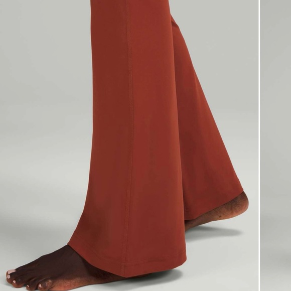 Lululemon Groove Super-High-Rise Flared Pant Nulu Cayenne Size 8 - Picture 10 of 10